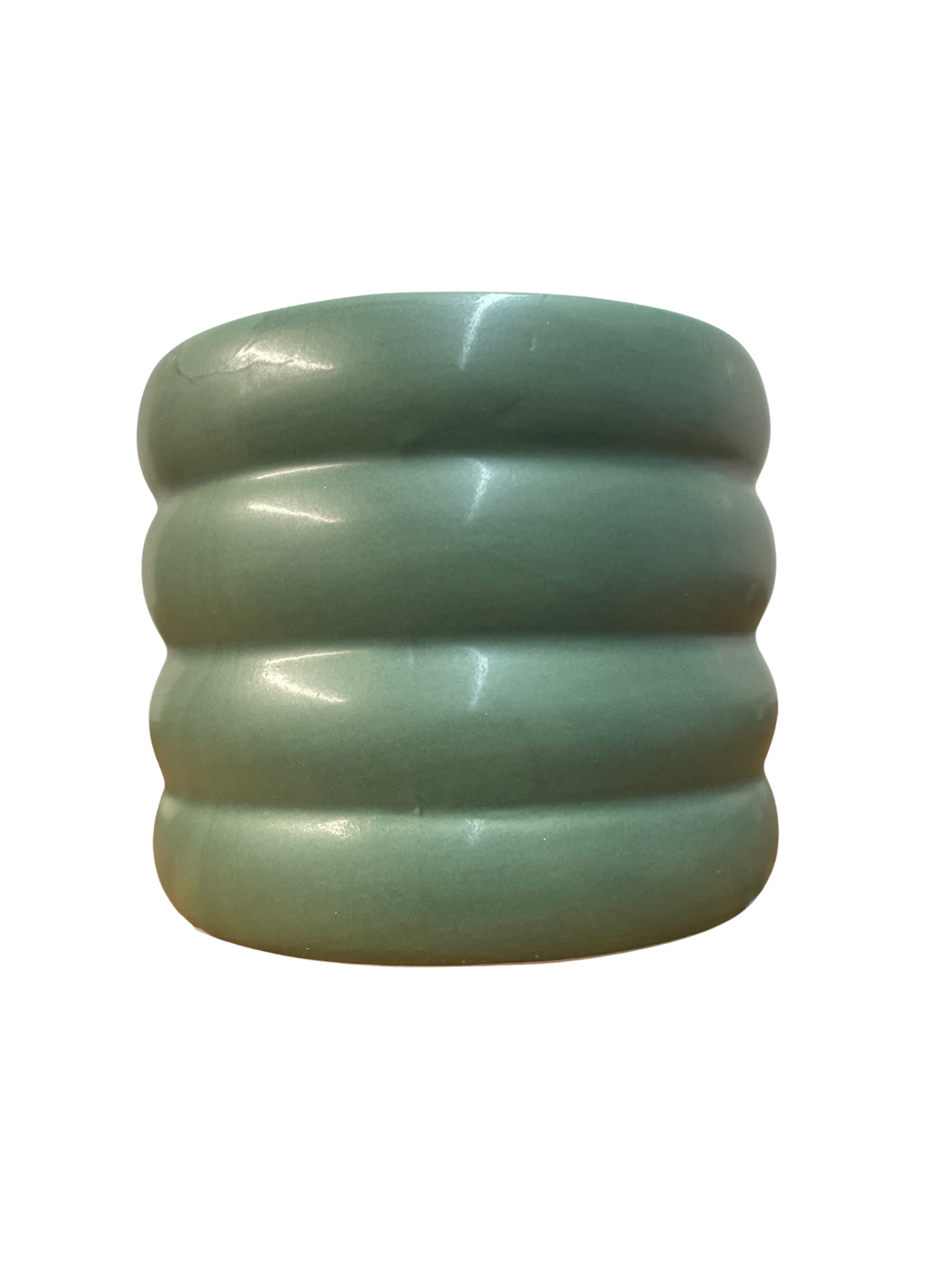 Coil Pot- Dark Green