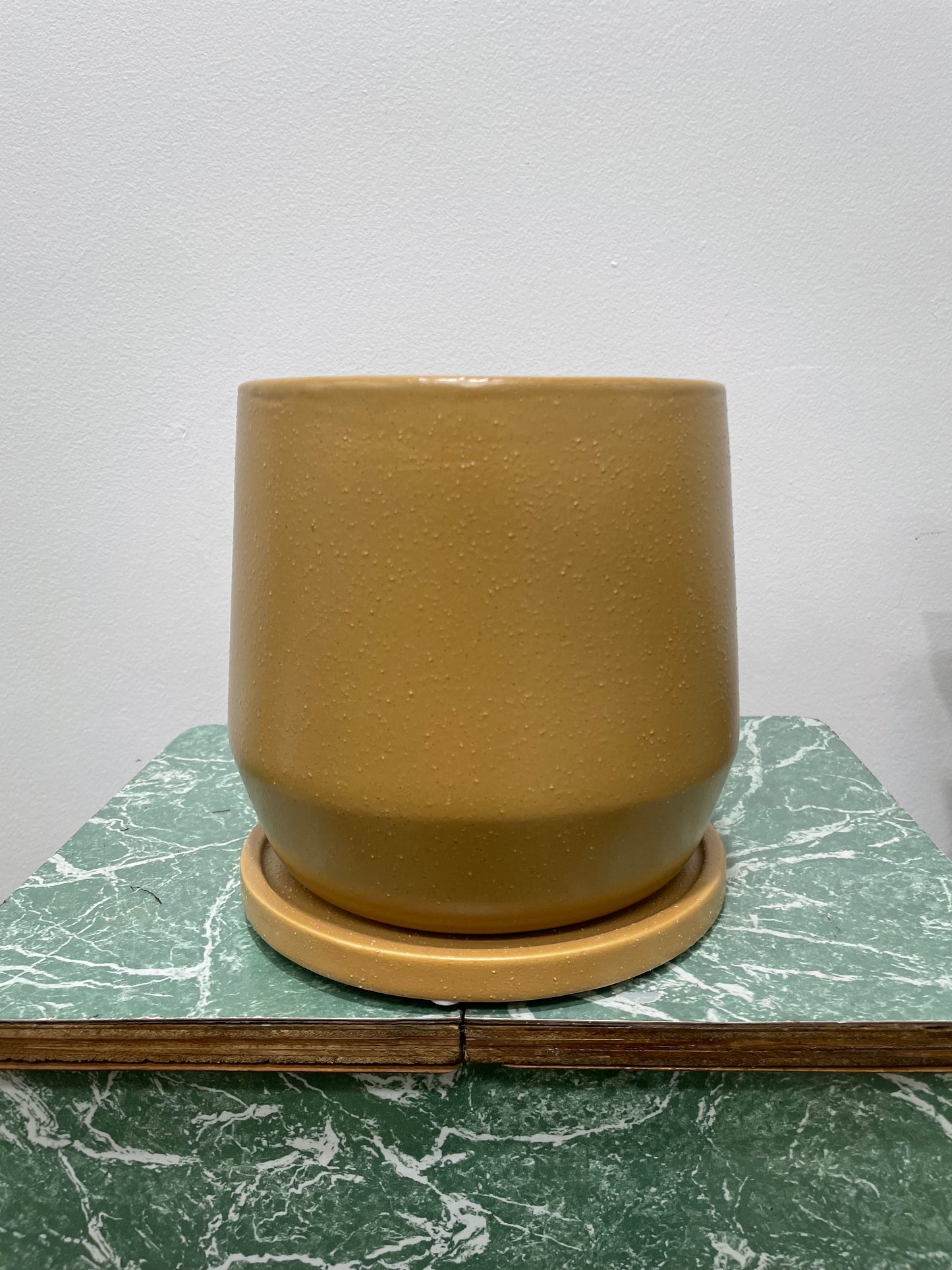 Elisa pot w/saucer - Tuscan