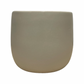 Curved Pot- Cream